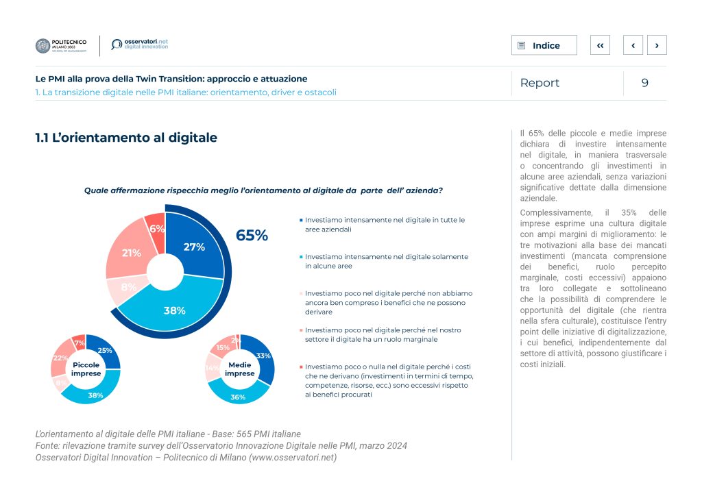 Orientamento al digitale delle PMI - Sportello Digitale